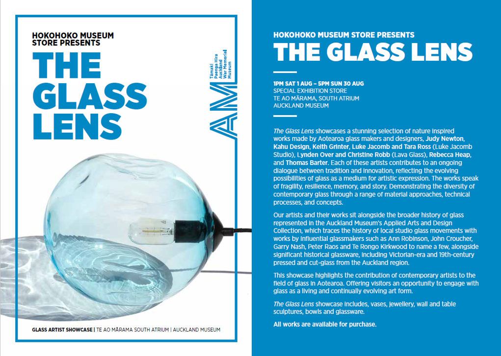 The Glass Lens Exhibition poster